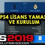 Pes 2019 PS4 Lisans Yaması İndir + Güncel