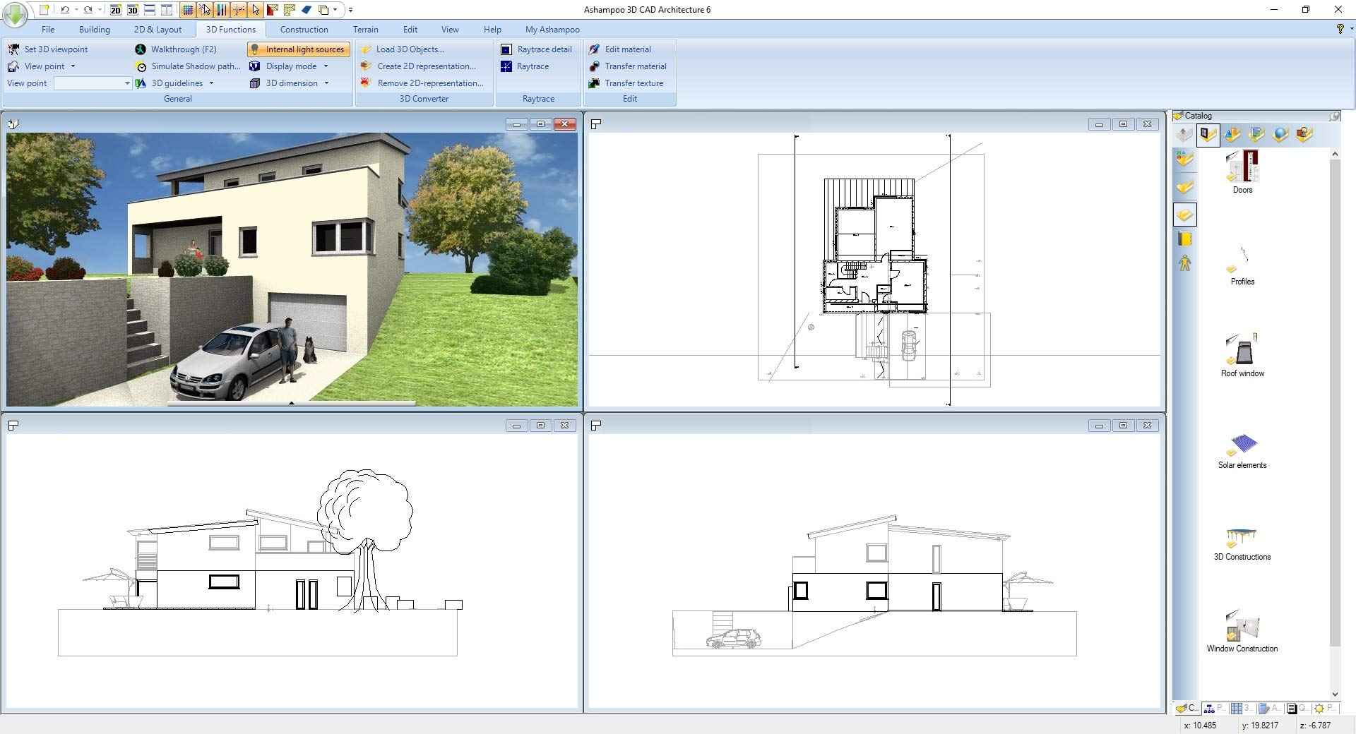 Ashampoo 3D CAD Architecture İndir Full Türkçe v7.0.0